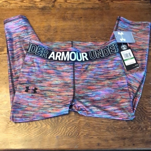 Under Armour Other - 𝅺UNDER Armour girls leggings NWT Sz YLG